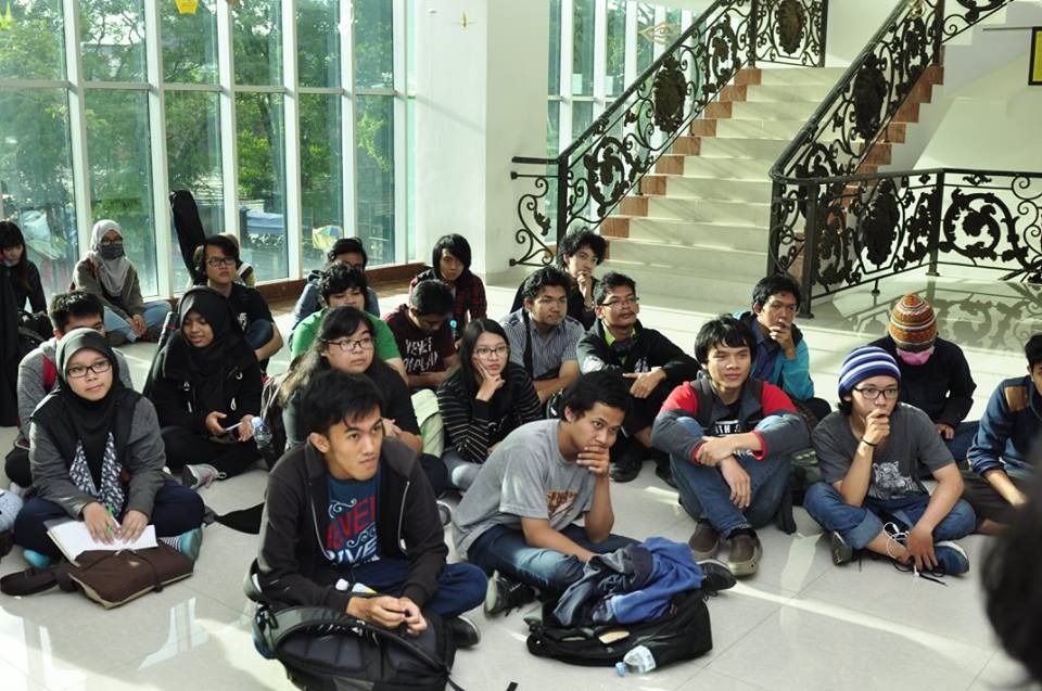 Pertemuan Anggota Funco Comics yang berasal dari Universitas Komputer Indonesia
